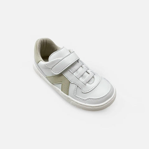 Zapatillas Barefoot Coqueflex 4389 Suede Blanco Latte Infantil