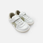 Zapatillas Barefoot Coqueflex 4389 Suede Blanco Latte Infantil - Kukinos