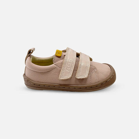 Zapatillas Barefoot Flexi Nens Piel Lavanda Nude 9001-R - Kukinos