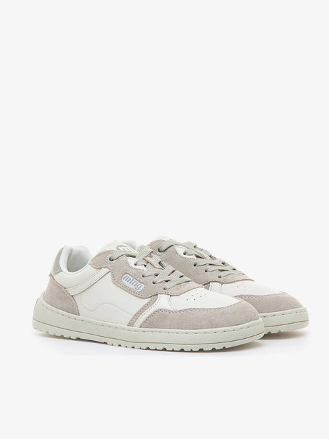 Zapatillas Barefoot Mustang Free Alask 60950 Suede Off White Mujer
