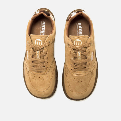 Zapatillas Barefoot Mustang Free Alask 60950 Vaca Muka Mocha Mujer