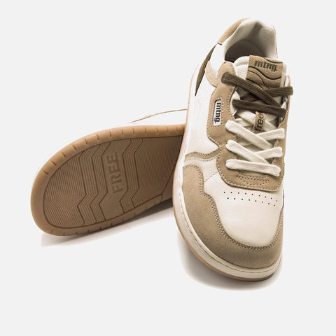 Zapatillas Barefoot Mustang Free 84847 Suede Beige