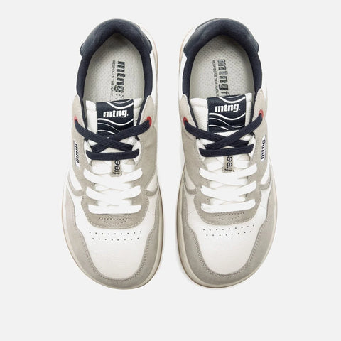 Zapatillas Barefoot Mustang Free Miami 84847 Suede Off White