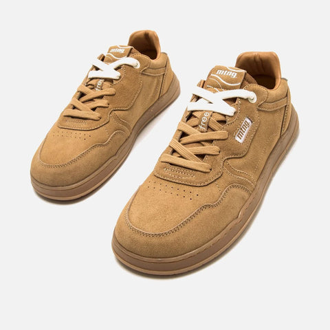 Zapatillas Barefoot Mustang 84847 Suede Off White - Kukinos