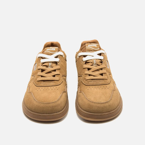 Zapatillas Barefoot Mustang 84847 Suede Off White - Kukinos