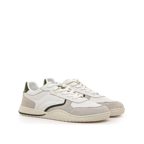 Zapatillas Barefoot Mustang 84856 Leather White Kakhy
