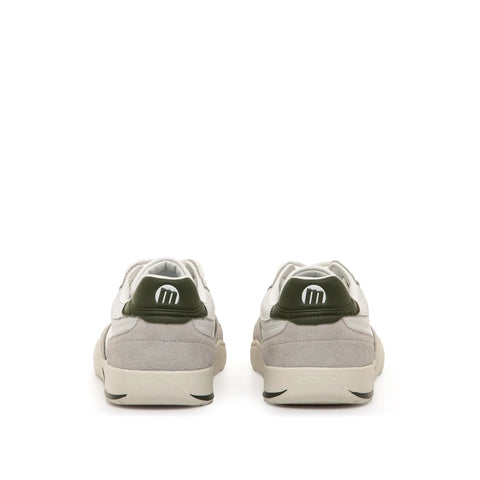 Zapatillas Barefoot Mustang 84856 Leather White Kakhy