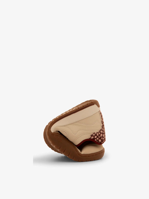 Zapatillas Barefoot Mustang Free Alask 85515 Beige Burdeos