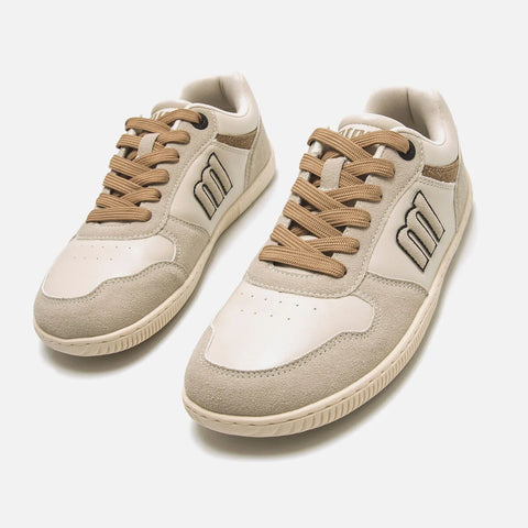Zapatillas Barefoot Mustang 60840 Plity Ecru Mujer