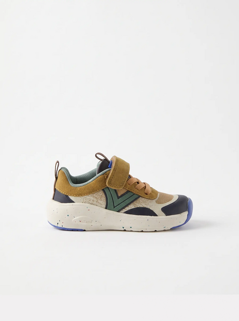 Zapatillas Infantiles Barefoot Victoria Taupe