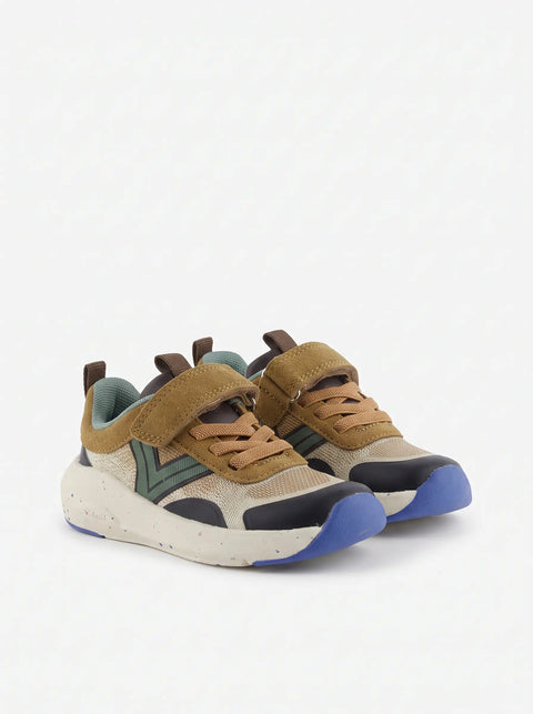 Zapatillas Infantiles Barefoot Victoria Taupe