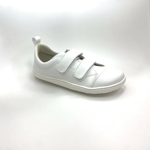 Zapatillas Coqueflex Blancas Doble Velcro Adam - Kukinos