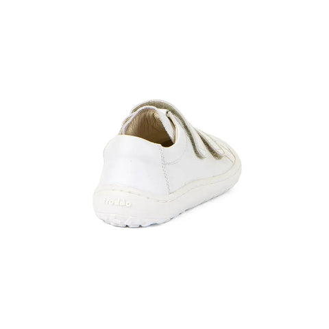 Zapatillas Froddo Doble Velcro Blancos - Kukinos