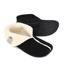 Zapatillas de Casa Oma King Lana Vinski Negras - Kukinos