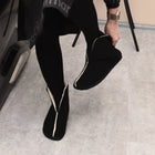 Zapatillas de Casa Oma King Lana Vinski Negras - Kukinos