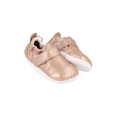 Zapatillas Bobux Piel Xplorer Go Oro Rosa - Kukinos