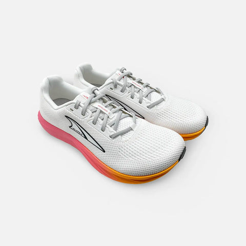 Zapatillas Respetuosas Altra Running - W Escalante 4 White/Orange - Kukinos