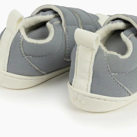 Zapatillas Barefoot Baby Lobitos Ceniza