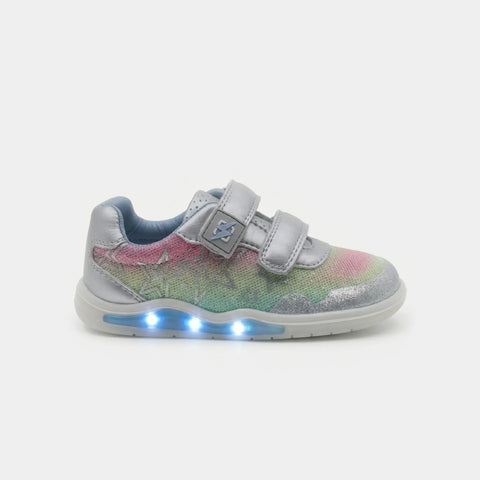 Zapatillas Respetuosas Beppi Plateado con luces