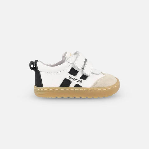 Zapatillas Respetuosas Blanditos Infantil Lisboa Blanco - Kukinos