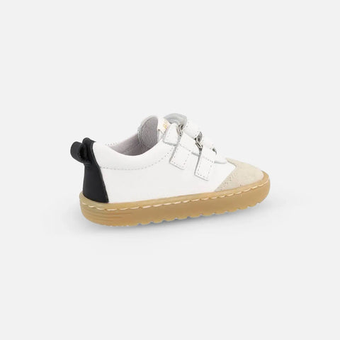 Zapatillas Respetuosas Blanditos Infantil Lisboa Blanco - Kukinos