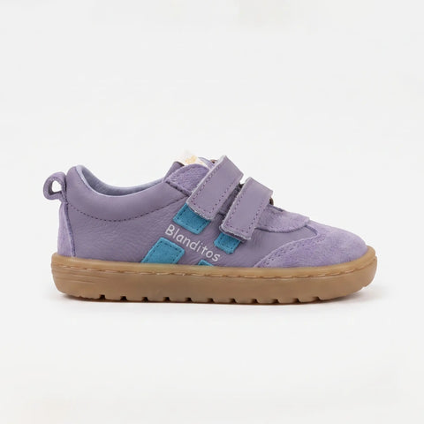 Zapatillas Respetuosas Blanditos Lisboa Lila y Azul