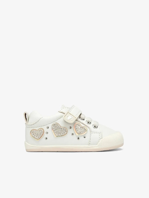 Zapatillas Respetuosas Conguitos TecnoBaby Glitter Corazones