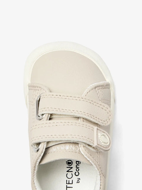 Zapatillas Respetuosas Conguitos TecnoBaby Napa Beig