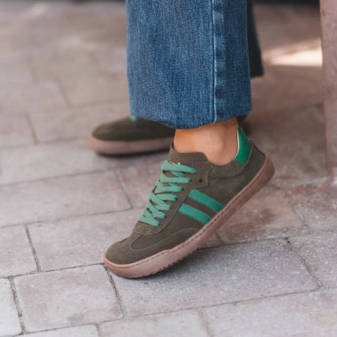 Zapatillas Respetuosas Flexi Nens 9026-R Serraje Kaki