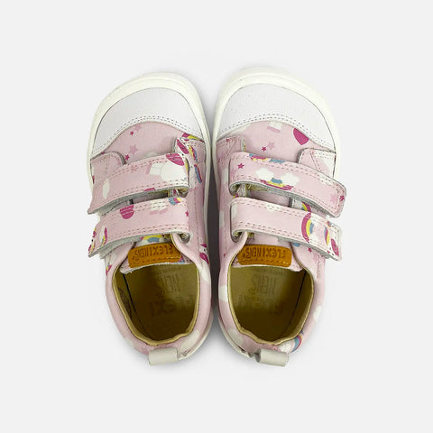 Zapatillas Respetuosas Flexi Nens Unicornio Rosa