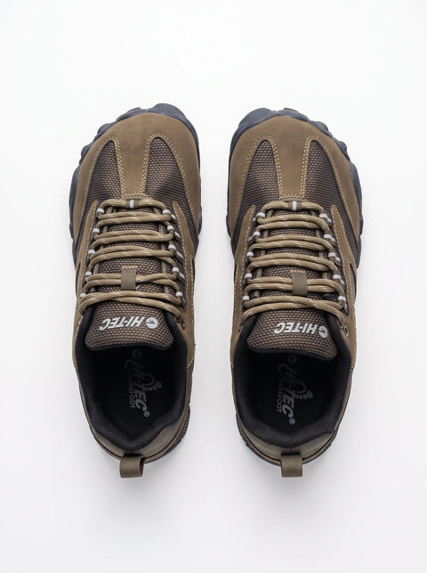 Zapatillas Waterproof Respetuosas Hi-Tec Figaro Low WP Hombre Khaki