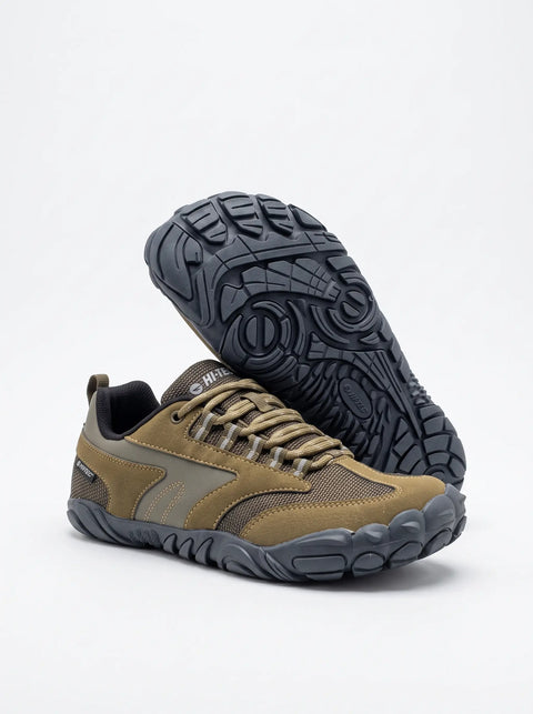 Zapatillas Waterproof Respetuosas Hi-Tec Figaro Low WP Hombre Khaki
