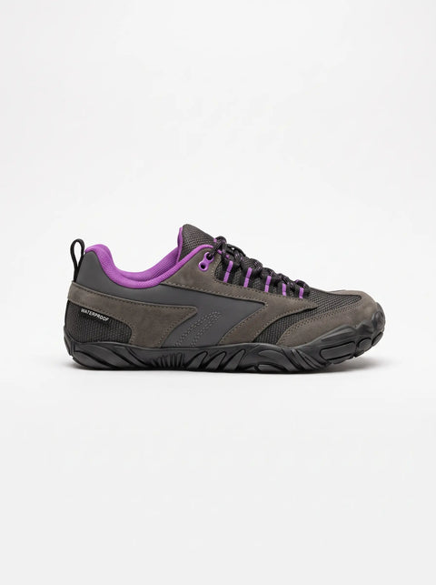 Zapatillas Waterproof Respetuosas Hi-Tec Figaro Low WP Women Grey/Purple