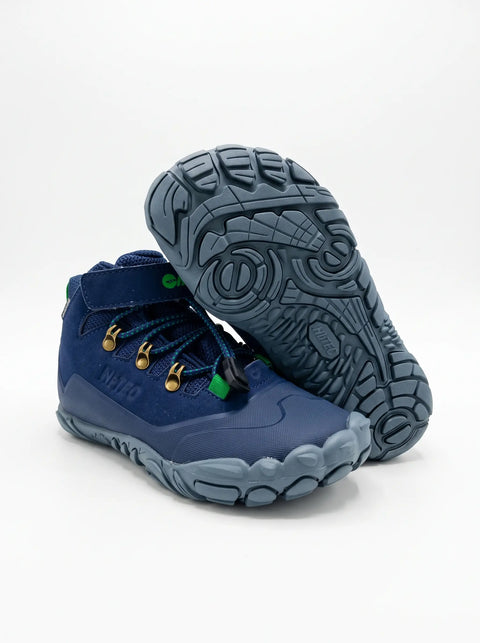 Zapatillas Waterproof Respetuosas Hi-Tec Figaro Lux Mid Junior Navy
