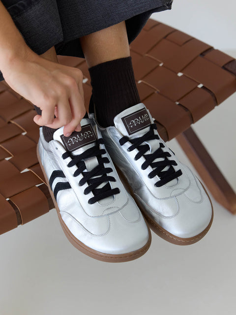 Zapatillas Respetuosas MUM Barefoot - Ines Silver