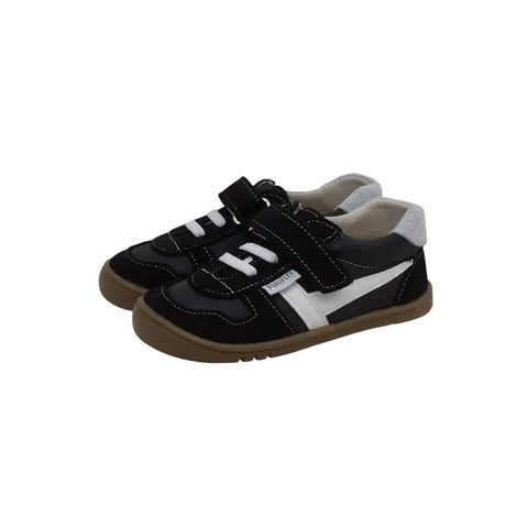 Zapatillas Respetuosas Piruflex Piel Serraje Negro