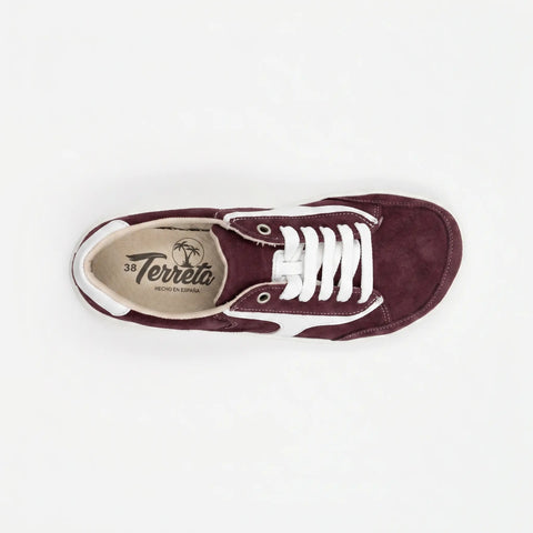 Zapatillas Respetuosas Terreta Helike Granate