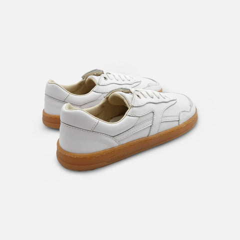 Zapatillas Respetuosas Terreta Marina Piel Blanco - Kukinos