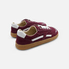 Zapatillas Respetuosas Terreta Marina Serraje Granate - Kukinos