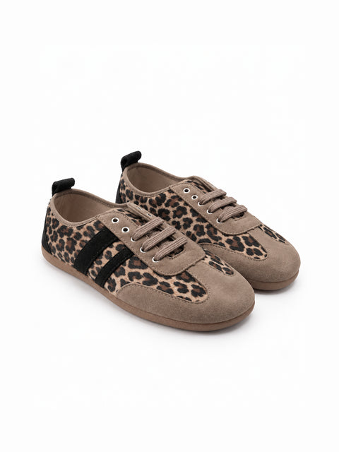 Zapatillas Respetuosos Batilas XL93 Inglés Piezas Serraje Leopardo