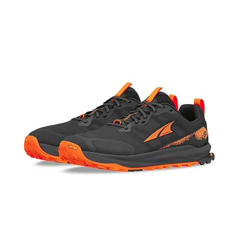 Zapatillas Respetuosas Trail Altra Lone Peak 9+ Negro Naranja