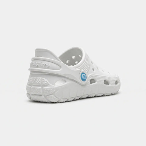 Zuecos barefoot Mustang Evacare 85516 Blanco