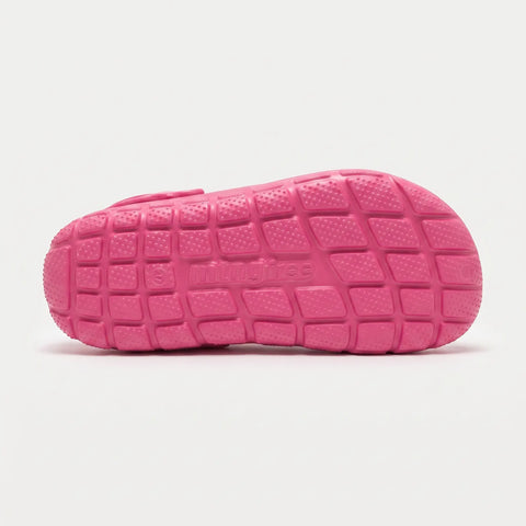 Zuecos mujer barefoot Mustang Evacare 85516 Fucsia